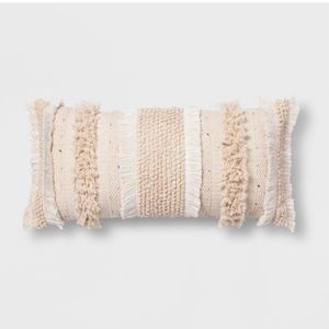 Opalhouse Fringe Lumbar Throw Pillow